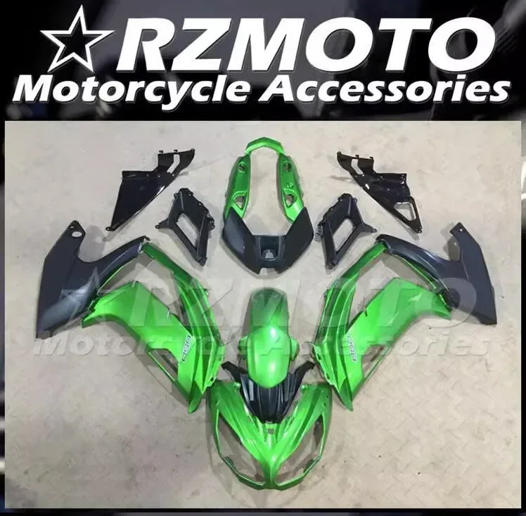 

New ABS Fairings Kit Fit For Kawasaki 650 ER6F 2012 2013 2014 2015 2016 12 13 14 15 16 Bodywork Set Cool Green Black