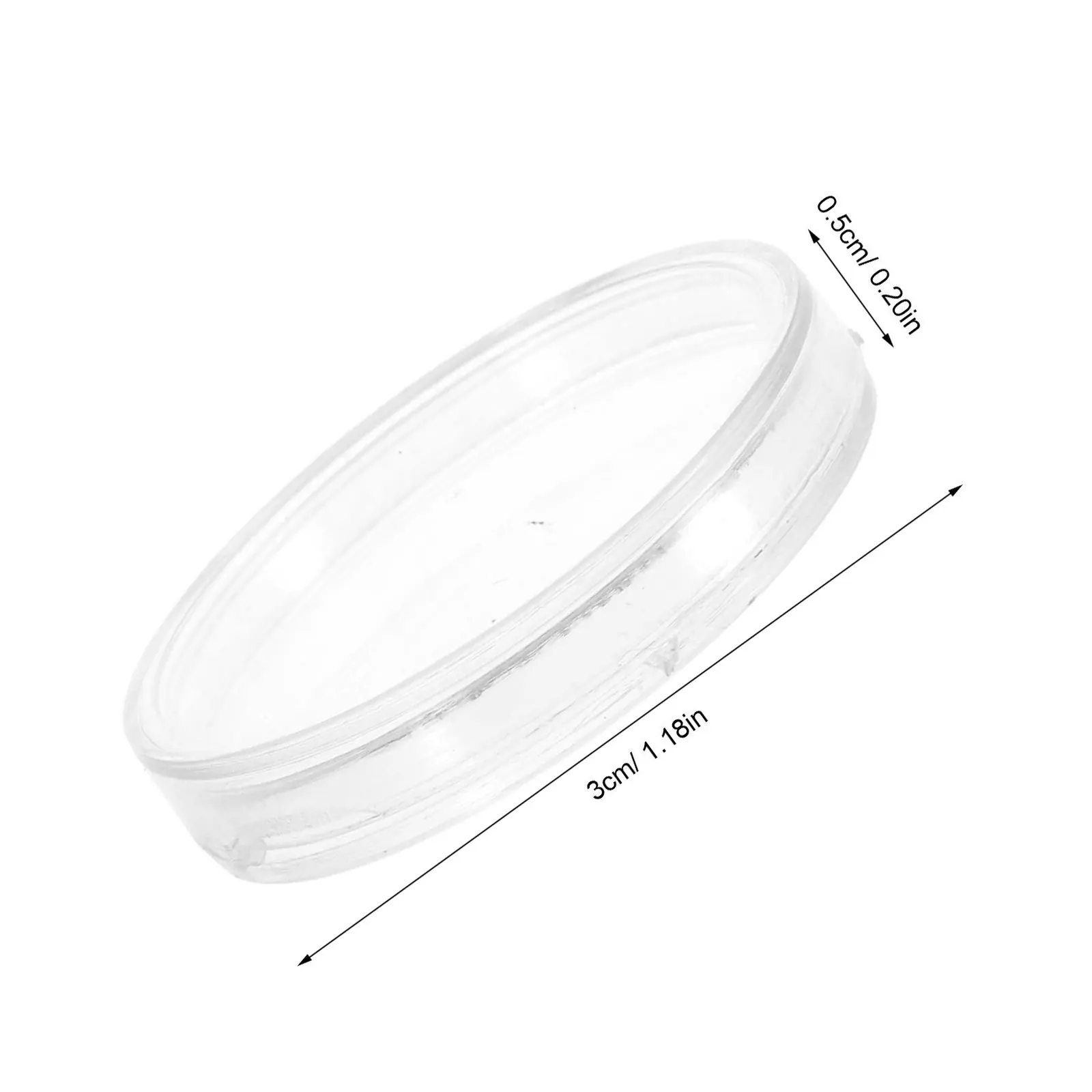 Porte-monnaie Transparent, boîte de rangement, Capsule ronde en plastique 27Mm, organisateur de Collection de pièces de monnaie, protecteur, boîte ronde transparente, 200 pièces