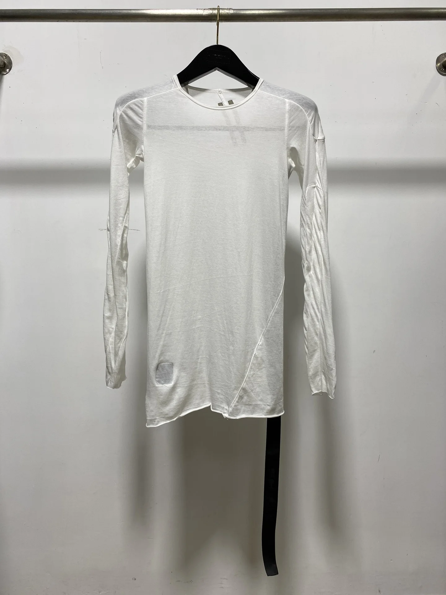 Dark Women Bottoming Shirt 100% Cotton Gothic Style Women's Clothing Tops Tees Summer Casual Black Long Sweater Shirt