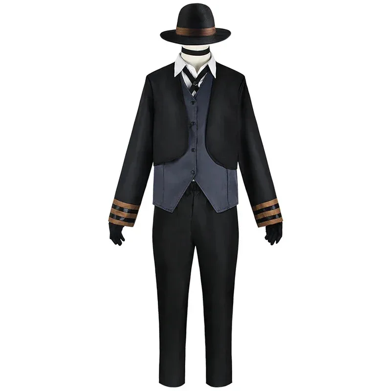 Nakahara Chuuya Cosplay Bungo Stray Dogs Cosplay Costume Anime Clothes Disfraz Adulto Fantasias Deguisement Garcons Hombre