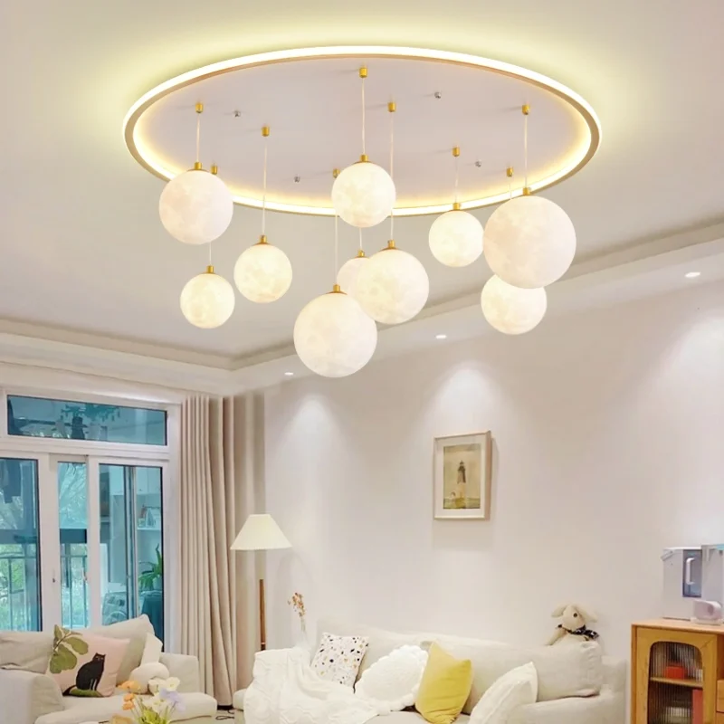 

Modern Home Decor Bubble Ball Pendant Light for Bedroom A Living Room Ceiling Lamps Interior Lighting Hanging Light Fixture