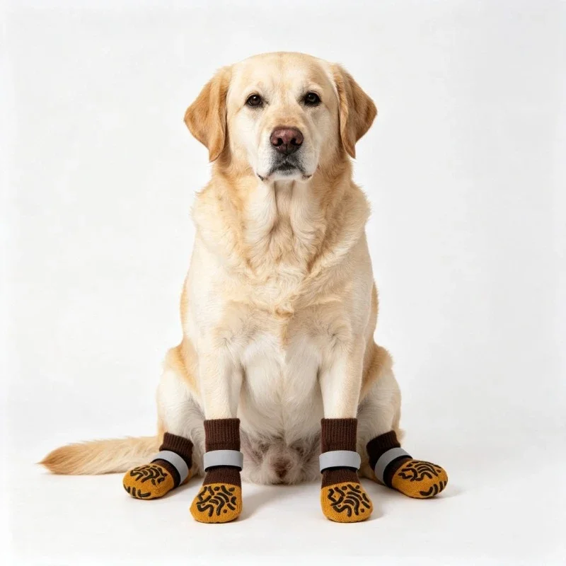 non‑slip-dog-socks-hardwood-floors-senior-dogs-double‑sided-grip-adjustable-straps-post‑surgery-recovery-breathable-washable