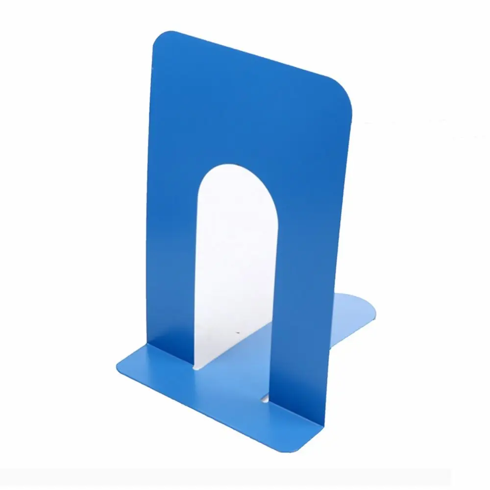 Book Holder L-shaped Desk Bookends INS Durable Iron Book Stand Display Simple Book Support Rack Bookshelf