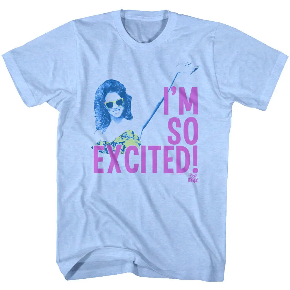 Saved By The Bell Jessie Spano I'M So Excited Men'S T Shirt Elizabeth Berkley