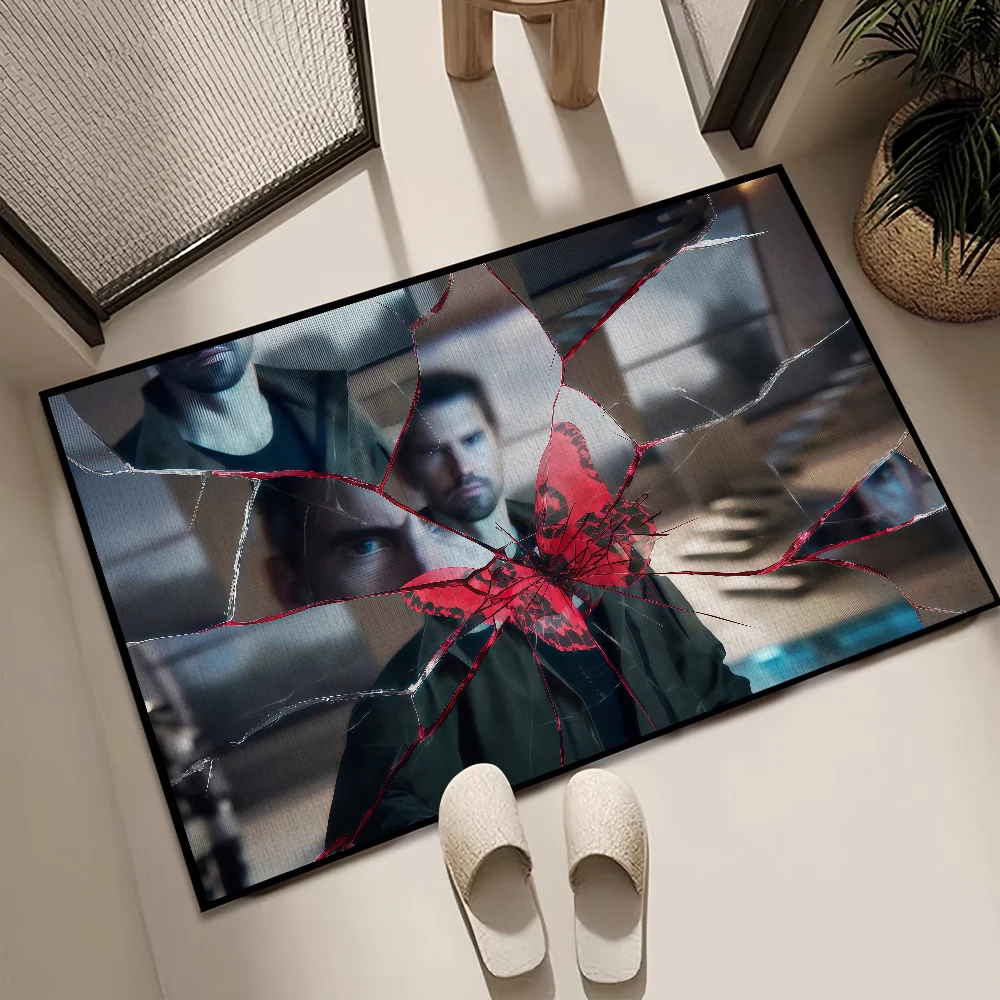 لعبة المنزل السرير البساط حمام الكلمة حصيرة المدخل شرفة السجاد نداء المدخل ممسحة d-واجب الأسود هوغار ديكور ops 7 e-Emma Kagan