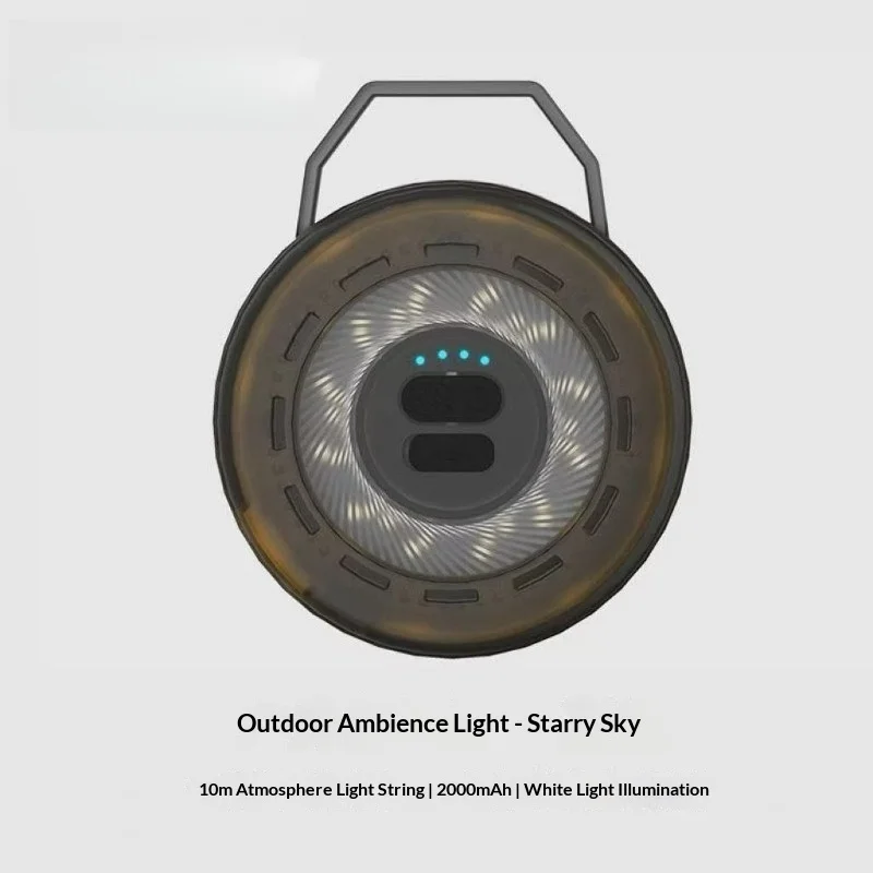 Rechargeable Hanging Camping Lantern Portable for Tent Canopy Festival Outdoor Ambient Lighting