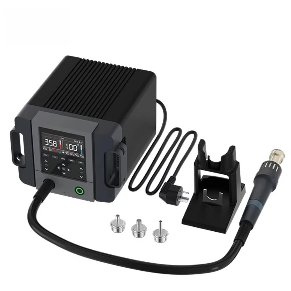 Паяльная станция QUICK 861Pro Smart с термофеном, 1300 Вт, в наличии, быстрая доставка, для ремонта BGA SMD PCB телефонов, минимальный заказ 1 шт.