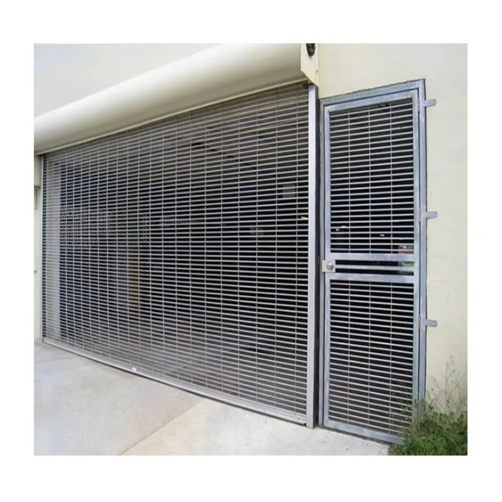 Wholesale perforated aluminum alloy rolling shutter door stainless steel hollow rolling shutter door safety and anti-theft
