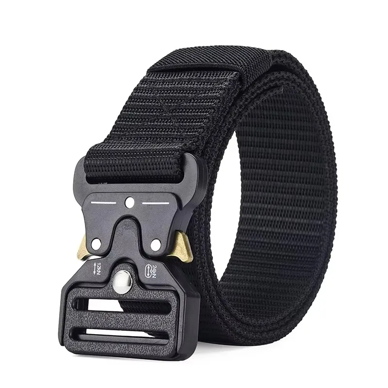 Outdoor Hunting Tactical Multi-Function Combat suryival canvas For Nylon Male Luxury Belts Neutral Belts