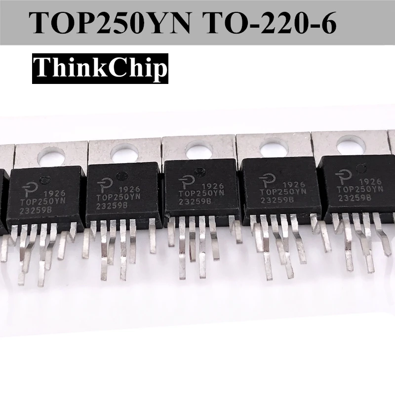 (10 pièces) TOP250YN TO-220-6 TOP250YY TO220 TOP250 TOPSwitch-GX famille puissance étendue commutateur hors ligne intégré