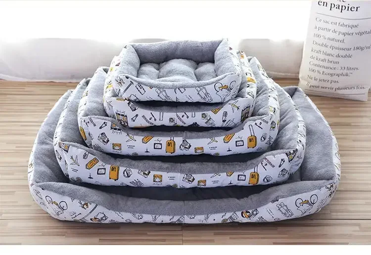 Large Dog Bed Sofa Dog Cat Pet Cushion for Mat House Soft Pets Products Dog Bed Mat Lounger Bench Cat Sofa Animals Pad