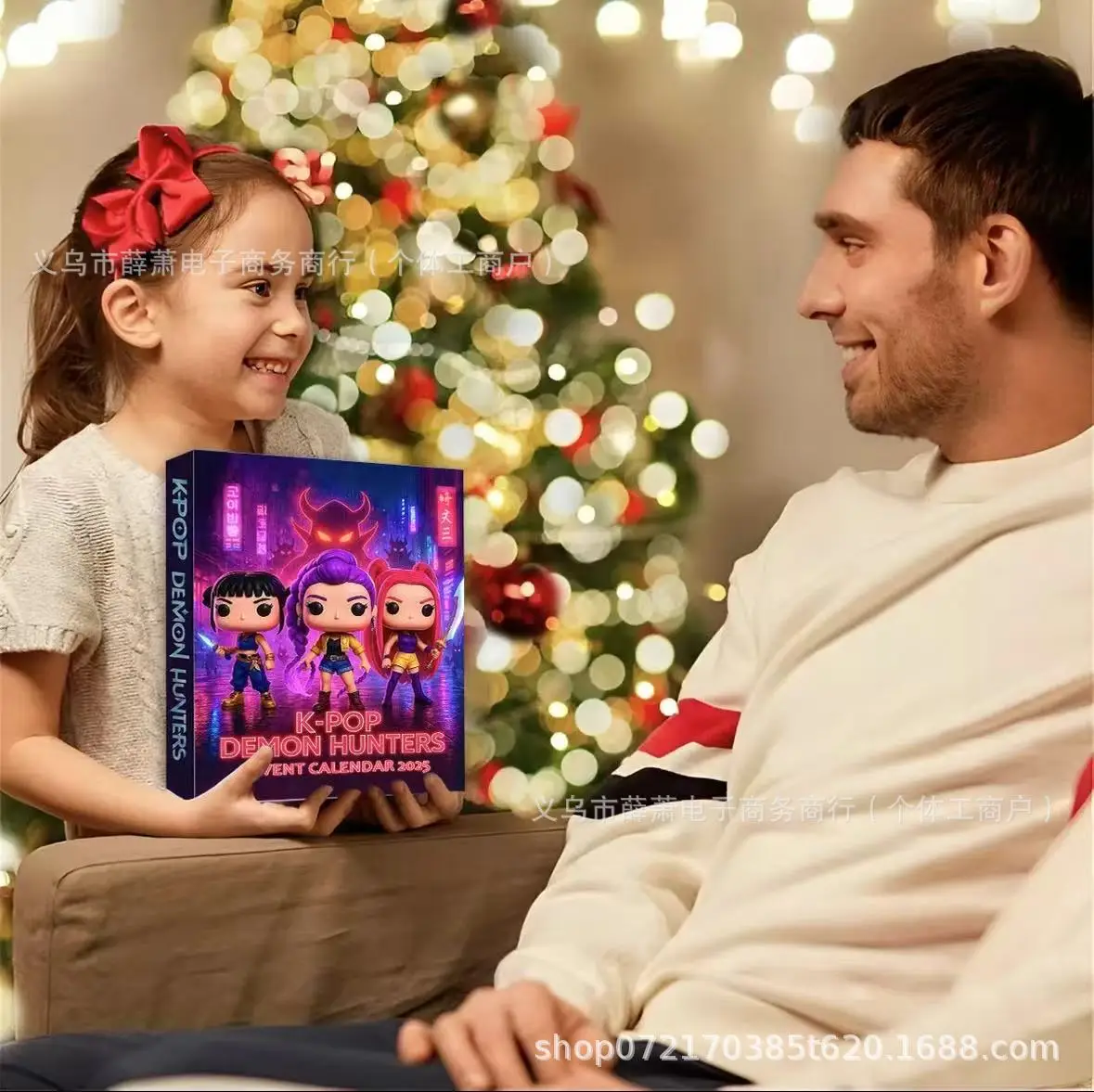 

Новый Kpop Demon Hunters Адвент-календарь K Pop Demon Hunters Rumi Mira Zoey Tiger Рождественский обратный отсчет Адвент-календарь Подарок 24 дня