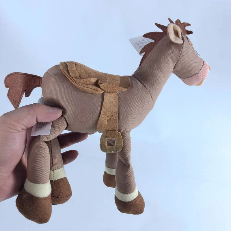 25cm Toy Story Stuffed Animals Bullseye Cute Action Figures Little Horse Model Doll Birthday Kids Gift For Children Plush Toy