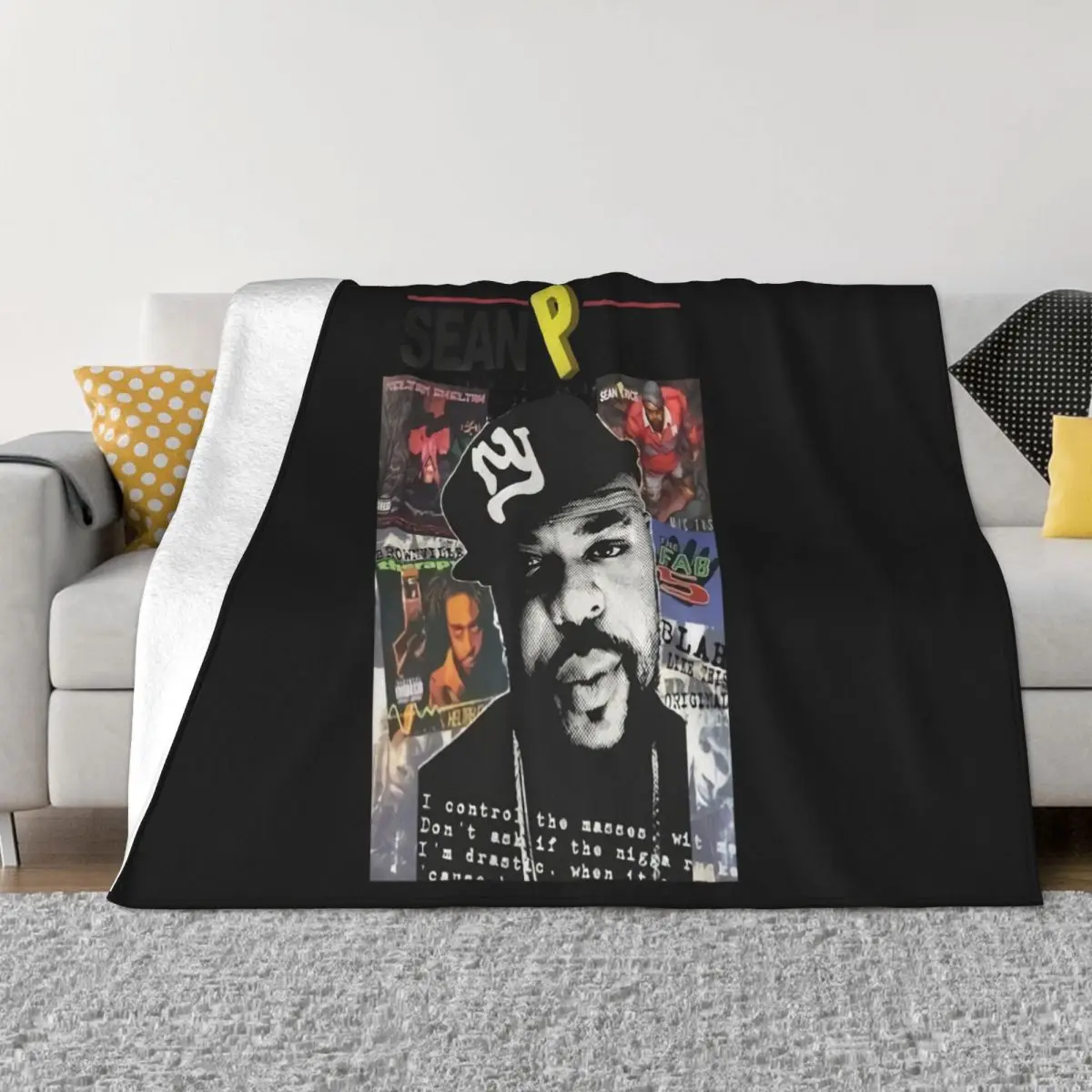 Sean Price Heltah Skeltah Gift Retro Style For Menfunny Tee Punk Creative Design Homme Throw Blanket