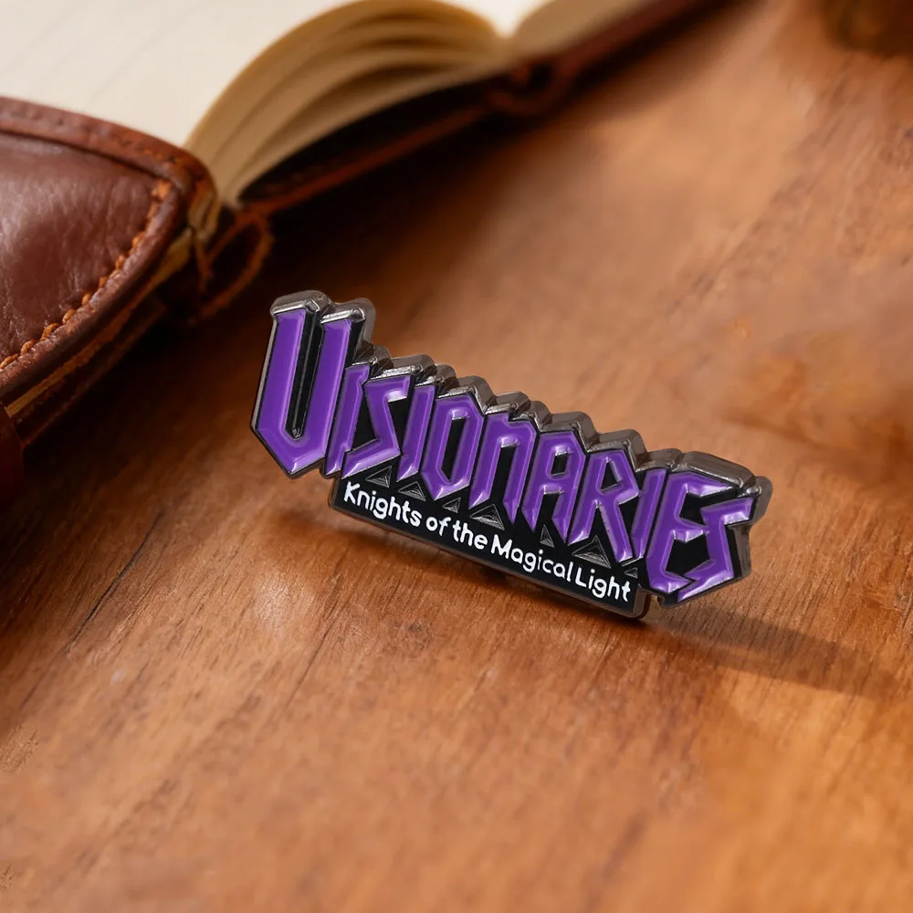 Visionäre: Knights of The Magical Light Brosche, 80er-Jahre-Klassiker, Anime-Logo, Abzeichen, für Fans, Sammlerstück, Emaille-Anstecker, modisches Accessoire, Geschenk. – Detail 5