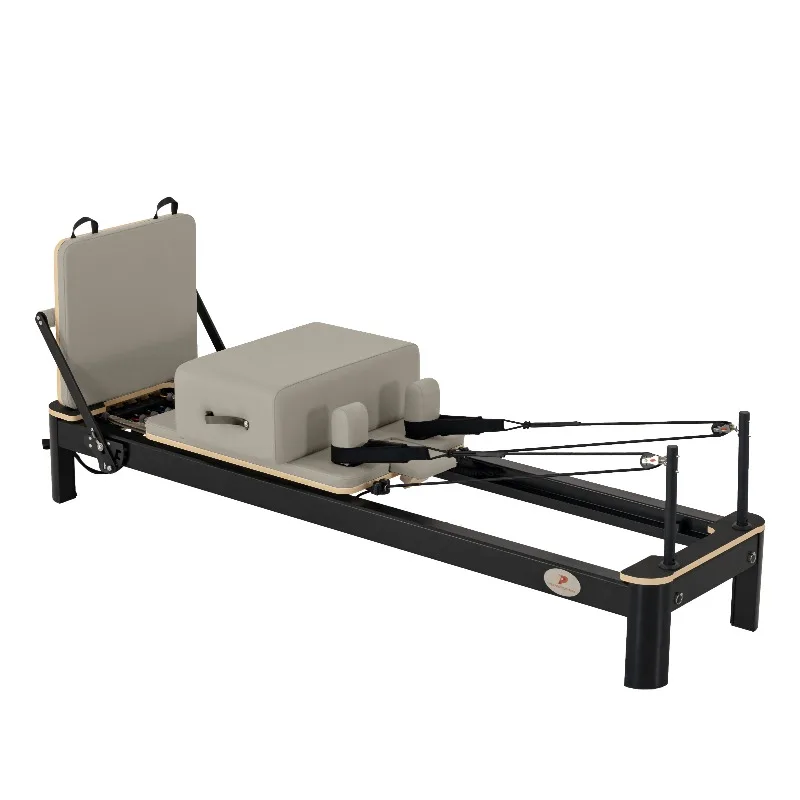 

For Studio Alloy Jumpboard Uprightable Quality Pilates Reformer White Aluminum Core Bed