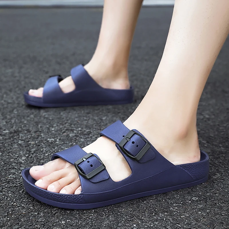 Brand Women Men Slippers Soft Sandals Women Beach Casual Shoes EVA Slides Original Men Flip-flop Summer 2023 Summer Men\'s Sandal