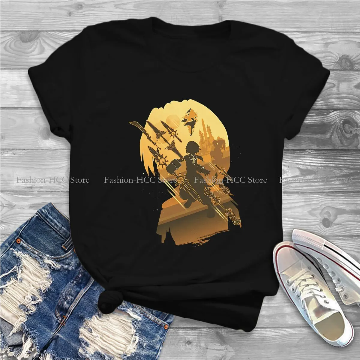 Protagonist Zidane Fashion TShirts Final Fantasy Momen Harajuku Streetwear T Shirt O Neck