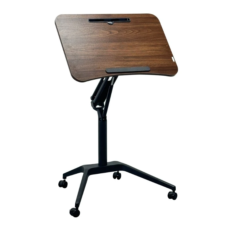 

Standing Workbench Pneumatic Lifting Table Bedside Wheel Movable Office Computer Desk Lecture Table Drawing Table
