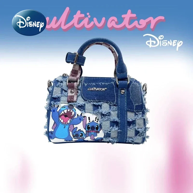 Disney Stitch New Mini Handbag Cartoon Women's Shoulder Bag Personality Fashion Mini Women's Shoulder Messenger Bag High Quality