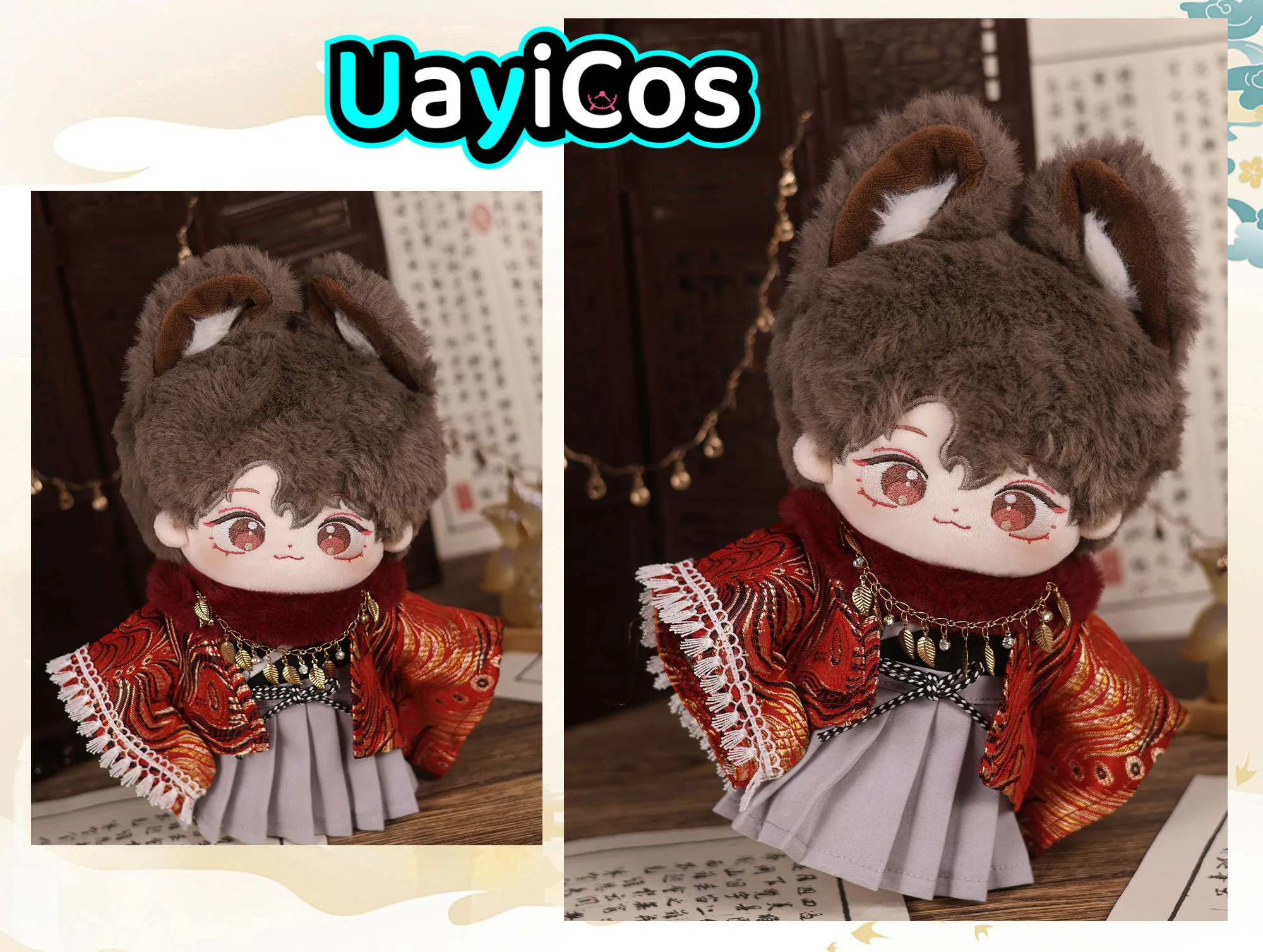 

20cm Doll Clothes Kimono Gorgeous Scarf Fashion Clothing Costume Suit Socks Doll Accessories Anime Game Toy Kids Cosplay