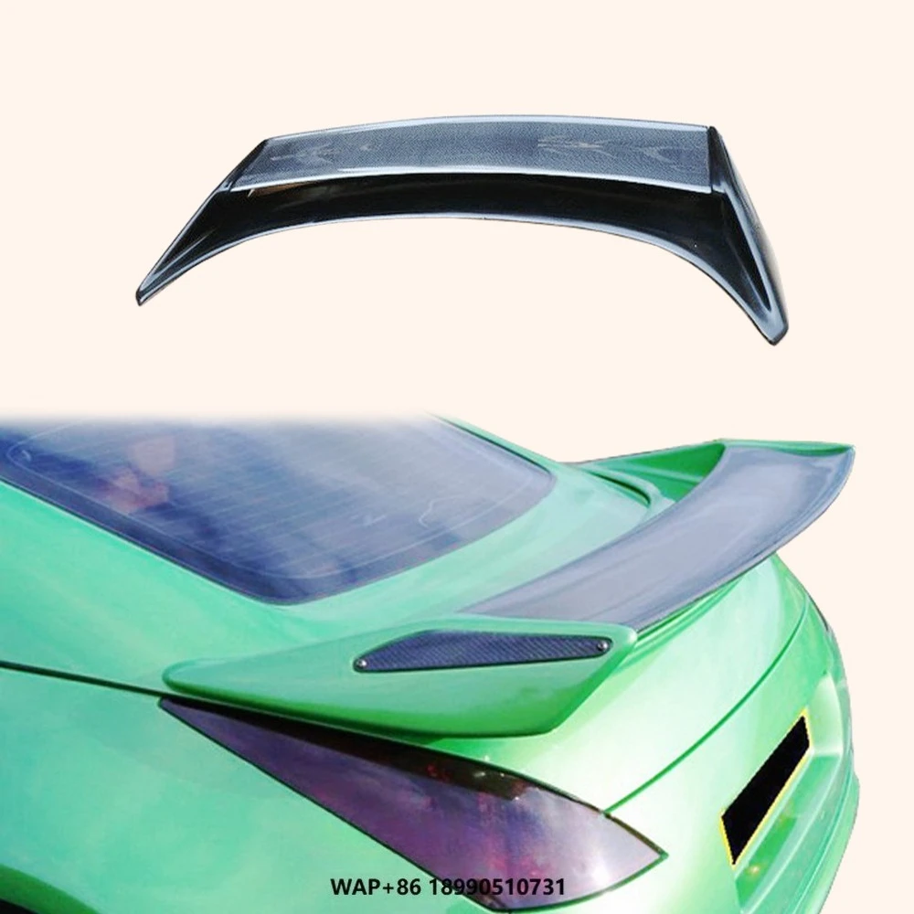 

For Nissan Fairlady Z 350Z Z33 NIS 2 Style Carbon Fiber Rear Trunk Spoiler Wing