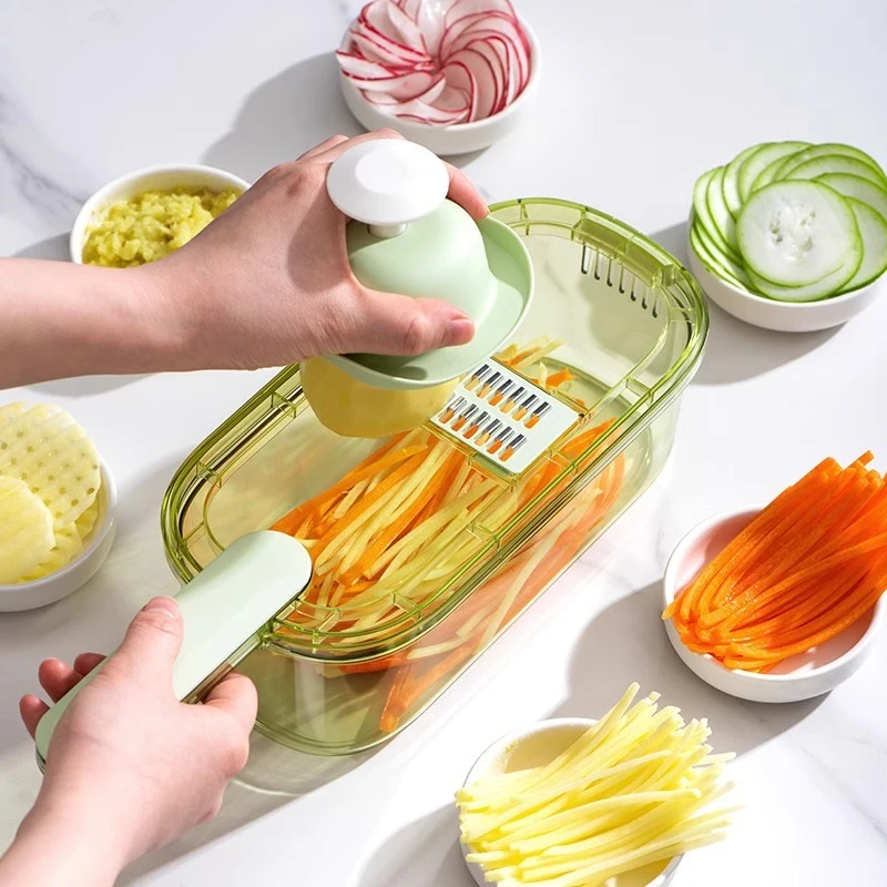 Noodle Shop Vegetable Slicer Restaurant Furniture Grater Commercial Vegetable Slicer Household Plastic Schneidmaschine MH40QCJ