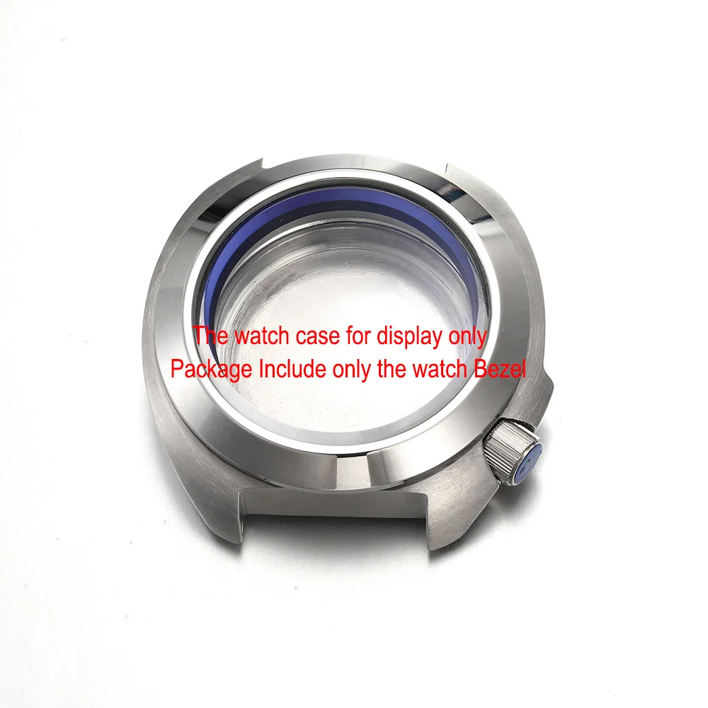 Mod Stainless Steel SKX6105 Pilot Bezel Fit For SKX6105 Watch Case Men Watch Replace Parts