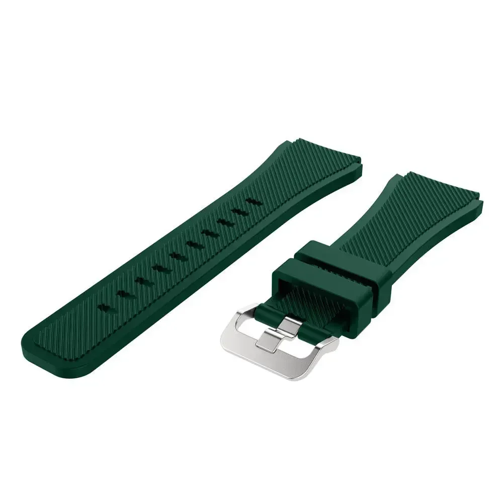 20-mm- und 22-mm-Armband für Samsung Galaxy Watch 5/6/4/3/46 mm/Active 2/Gear S3 Frontier/Sport, Silikonarmband, Huawei GT 4/3/2/2E. – Detail 21