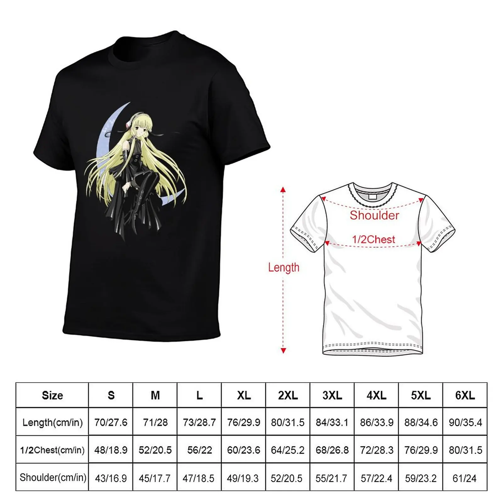 Chobits - Freya T-Shirt Work Style Casual T-Shirt