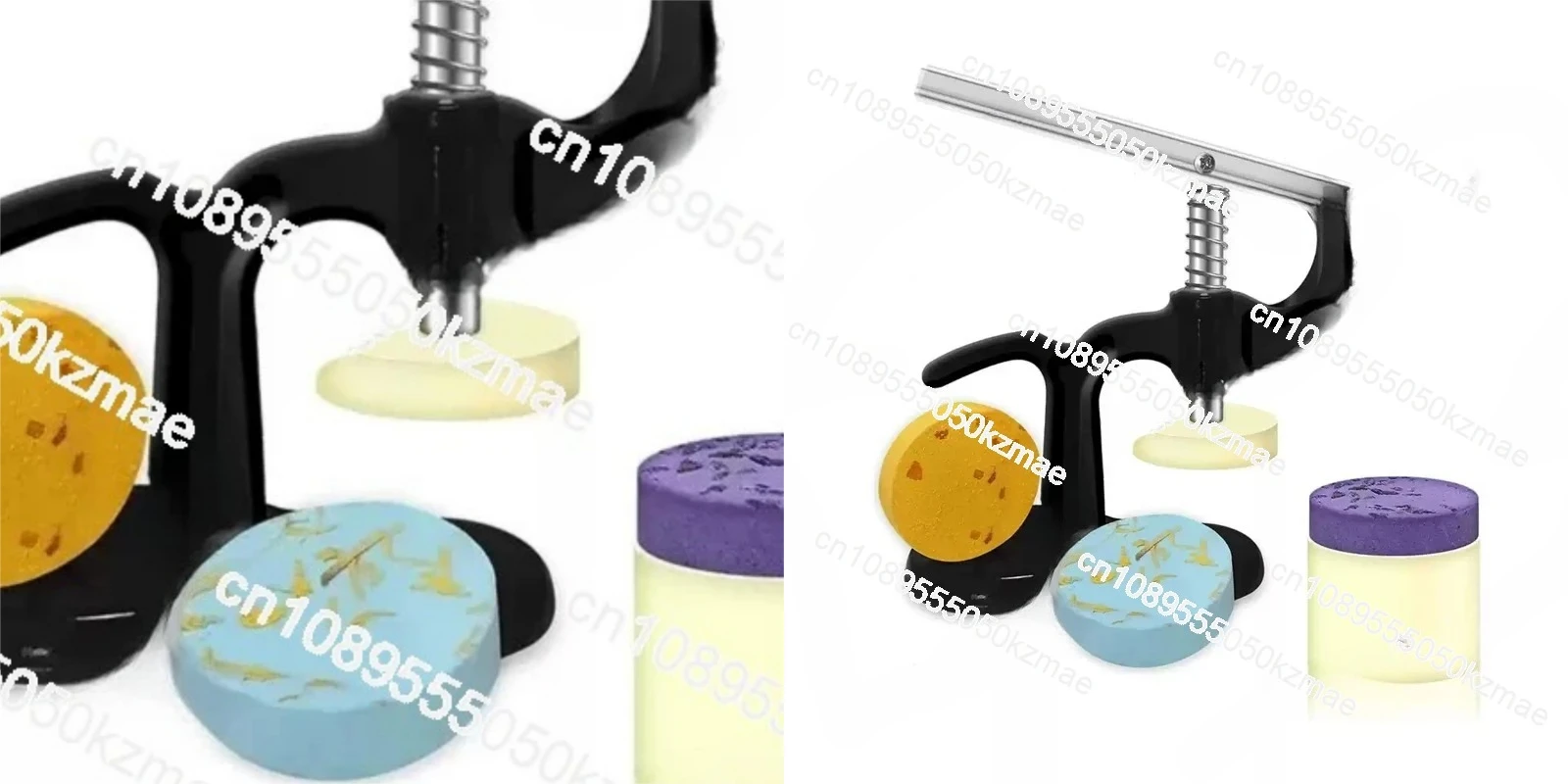 Round Bath Steamer Mold Kit | DIY Handmade Shower Making Tools