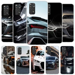 Super Car For A-Audis R-S Sport Cover Phone Case For Xiaomi Redmi Note 15 14 13 12 11 10 Pro Plus 14S 12S 11S 11T 11E 10S Soft F