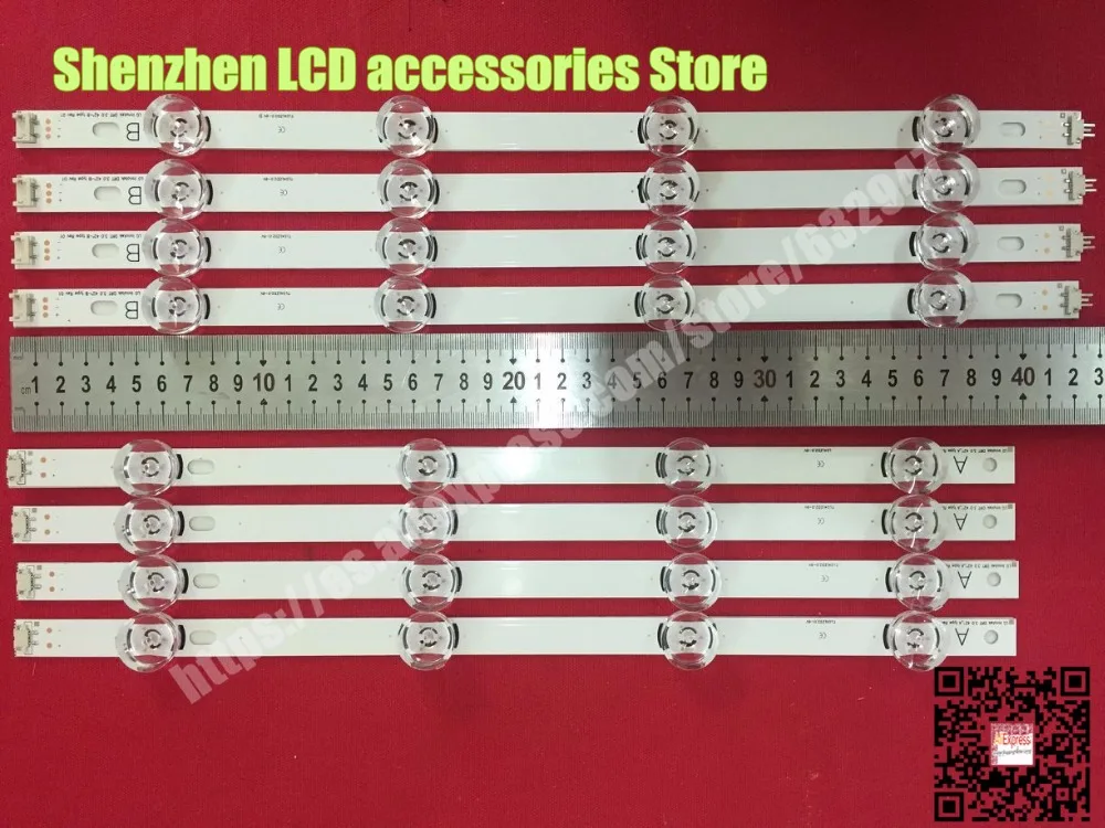 4 teile/los für 825mm LED-Hintergrund beleuchtung für Innotek Drt 3,0 42 "_ a/b 42 Zoll 6916l-1709b = 2 Stück und 6916l-1710b = 2 Stück