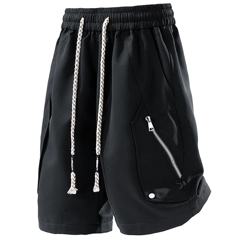 1501 Men's Shorts in Sizes 6XL, 7XL, 8XL, Summer New Men's Shorts, Sport Solid Color Casual Pants, Five-Point Fitness Sport Pant