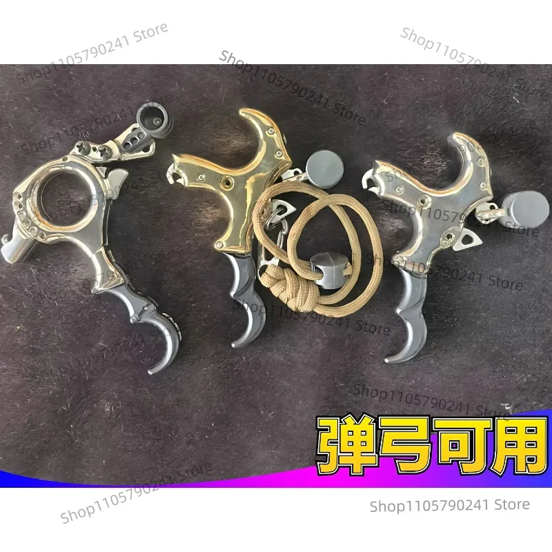 Adjustable Thumb Release Aid for Compound Bow, 360° Rotating Head Archery Trigger with Ergonomic Grip