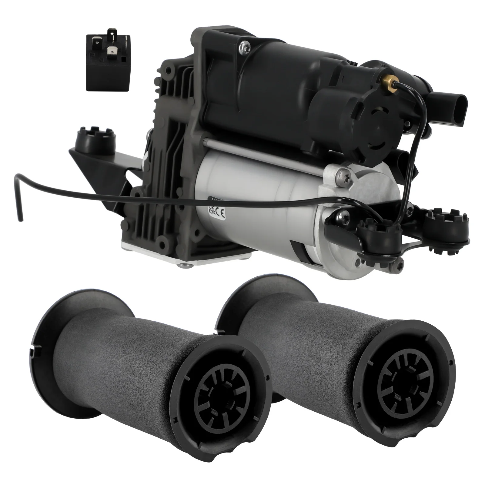 

2x Air Suspension Spring Bag & 1x Air Compressor Pump for BMW 5 Series E61 03-10