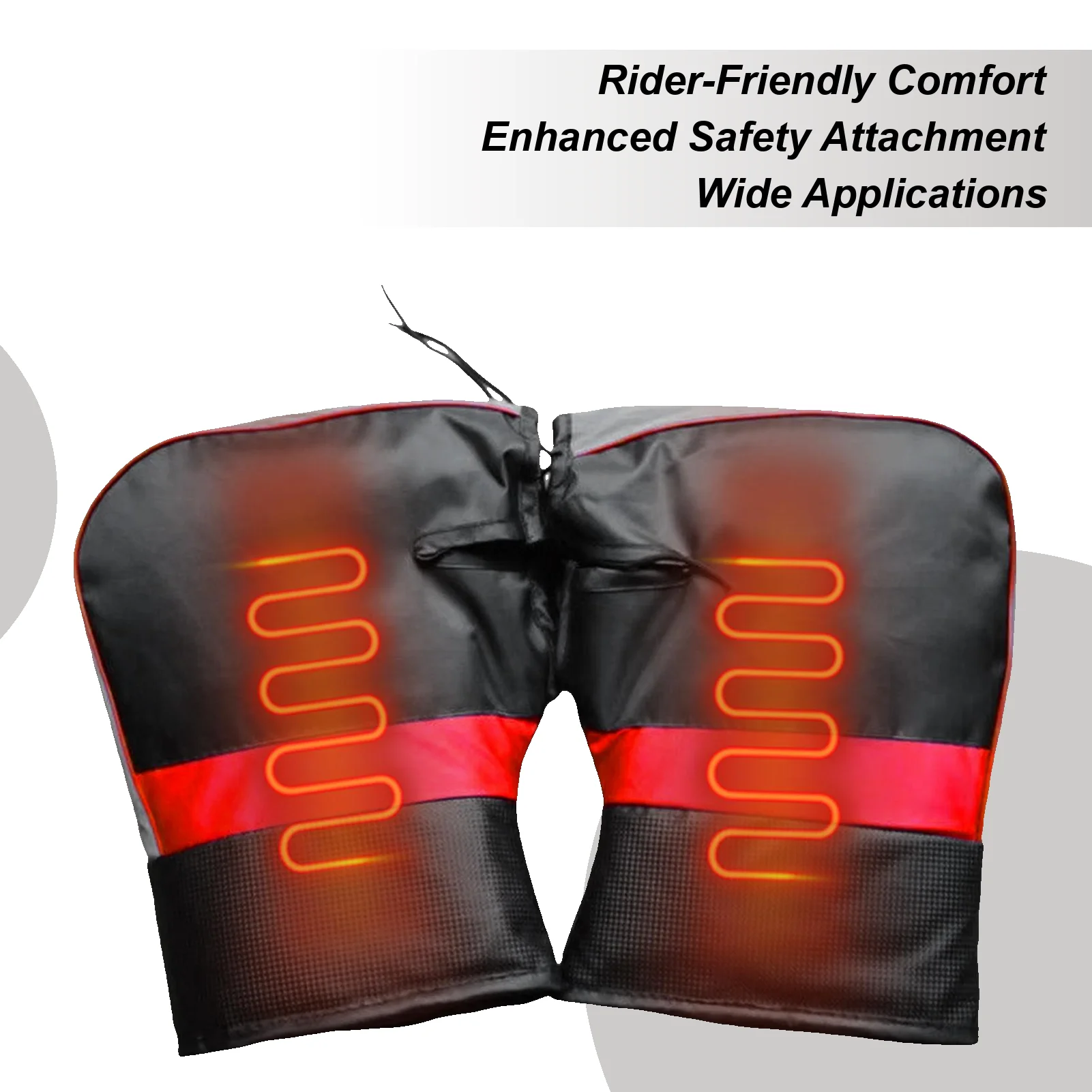 

Муфты на руль мотоцикла, теплые аксессуары для трехколесного велосипеда, теплые варежки на руль мотоцикла для скутера, мотоцикла, снегохода