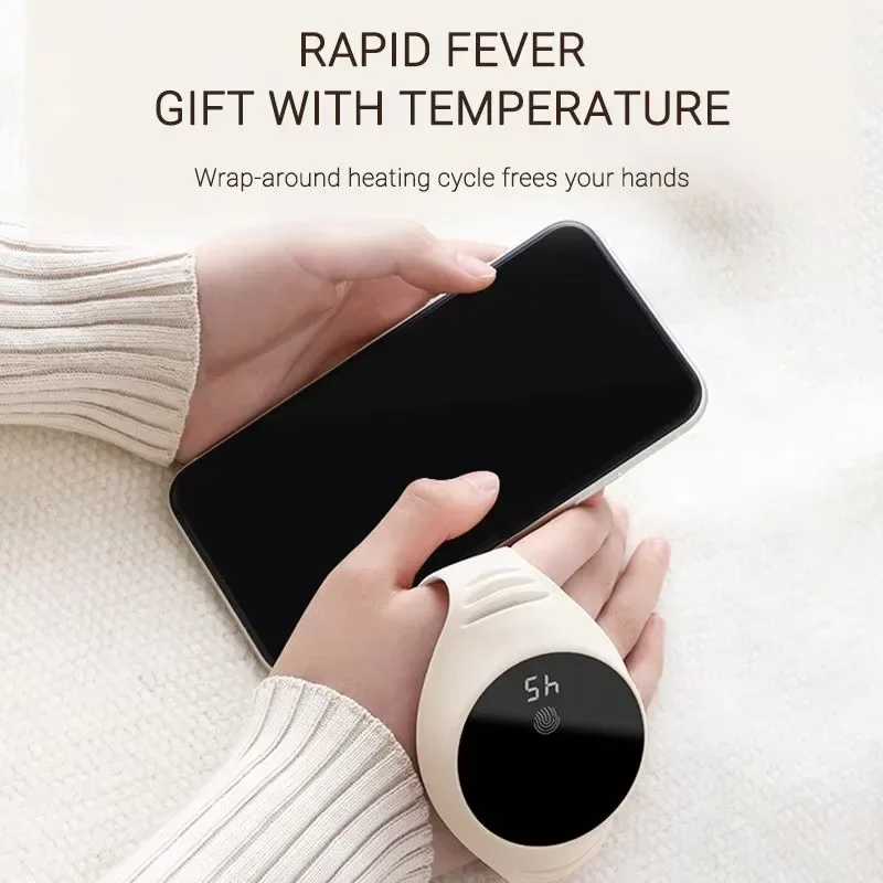 Christmas gift 2000mAh reusable electric portable heater rechargeable hand warmer