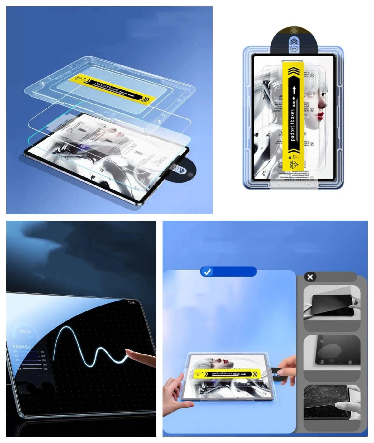 

Screen Protector for REDMAGIC Astra Gaming Tablet 9.06 Inch,Anti-Scratch 9H Tempered Glass Film,Easy to Install,No Bubble