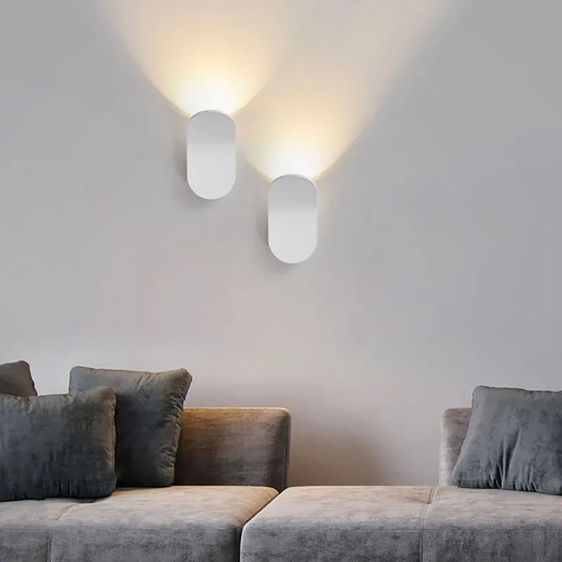 Modern LED Wall Lamp For Bedroom Bedside Aisle Living Room Staircase Wall Light Sconces Indoor Home Decor Light Fixture Luster