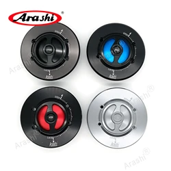 Ø104.5mm Motorcycle CNC Keyless Fuel Tank Cap Cover Protector For BMW F800ST 2006-2015/S1000RR 2010-2022/S1000R 2014-2022 2015