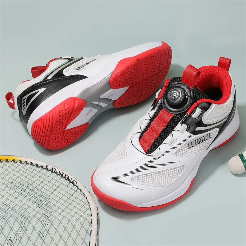 Badminton Shoes Men Women Sports Professional Volleyball Sneakers Breathable Lightweight Table Tennis Shoes