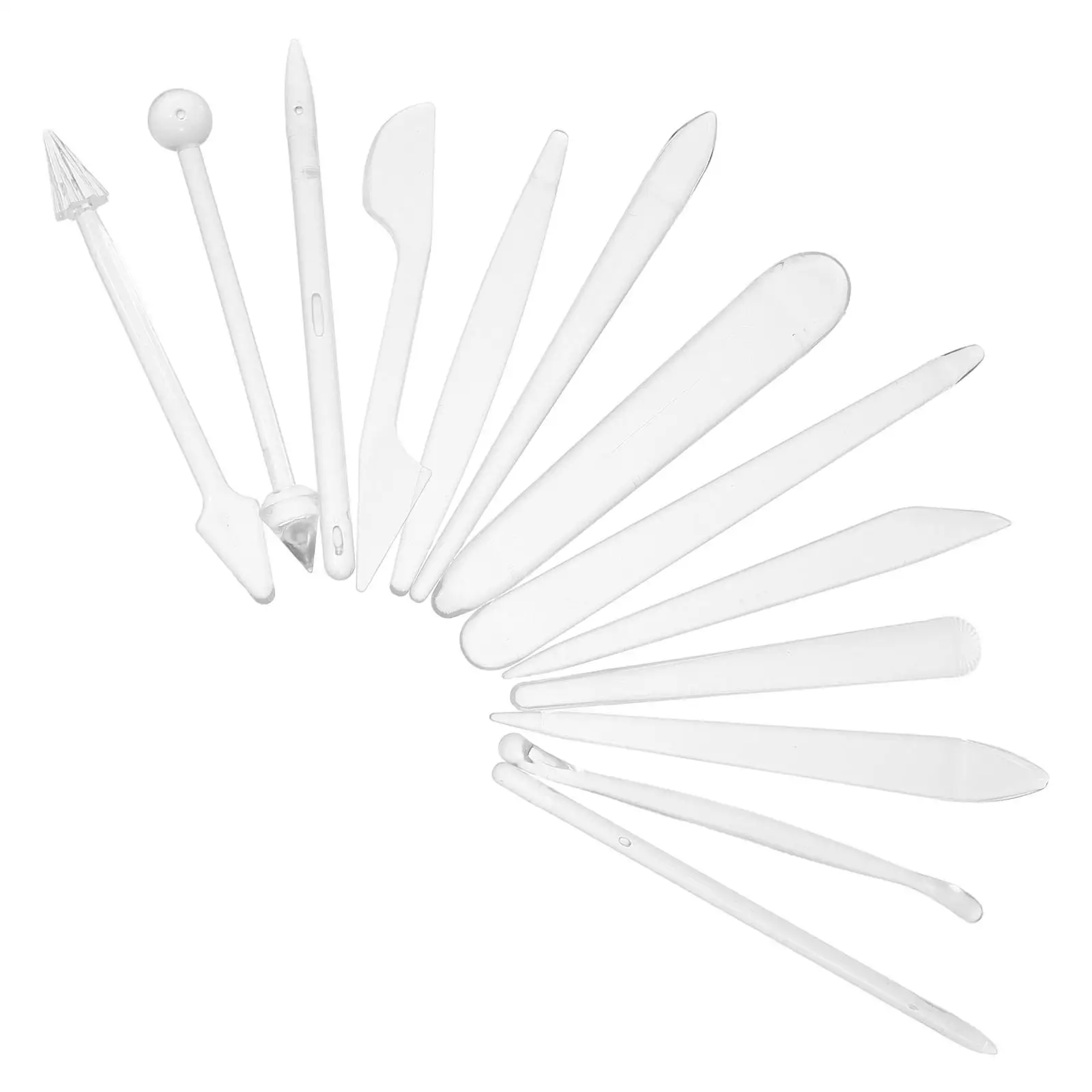 

13 Pcs Clay Sculpting Tools Set for Kids Polymer Modeling Craft Handmade Pottery Carving Shaper Kit Plastic Supplies