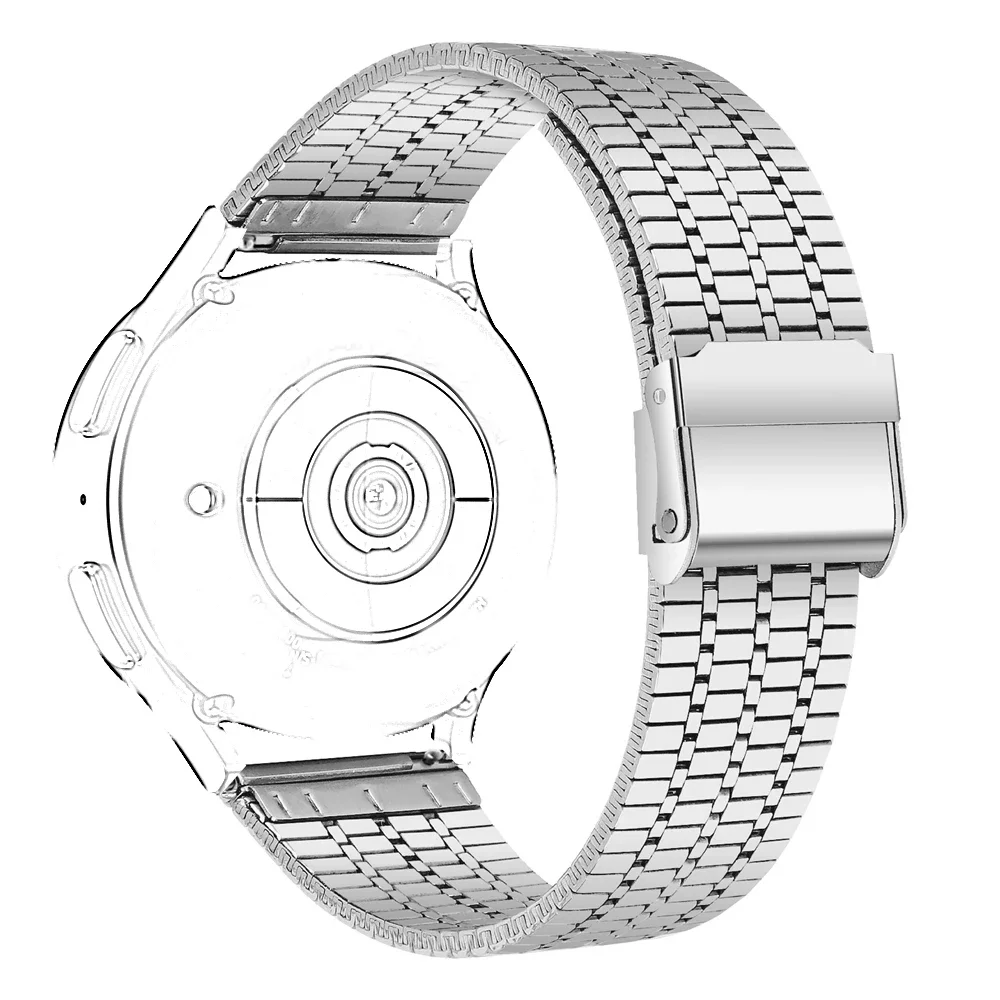 Stainless Steel Strap For Samsung Galaxy Watch 7 6 5 4 44mm 40mm 5Pro 4 Classic 20mm 22mm Bracelet Huawei GT 2 3 4 Pro 46mm Band