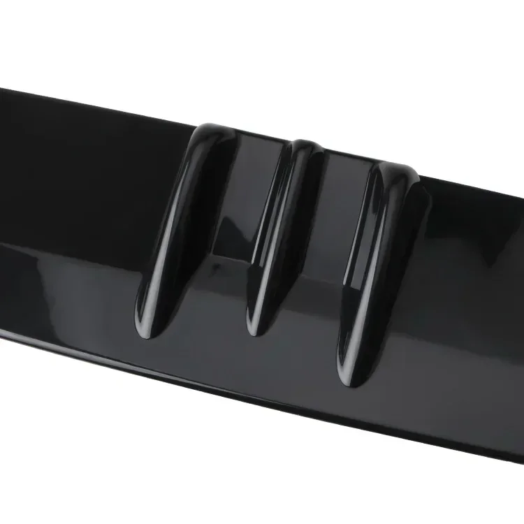 LAICY 84CM For Ford Fusion SE Car Rear Diffuser Fin Bumper Lip Splitter Spoiler Chassis Deflector Lip Kit Carbon