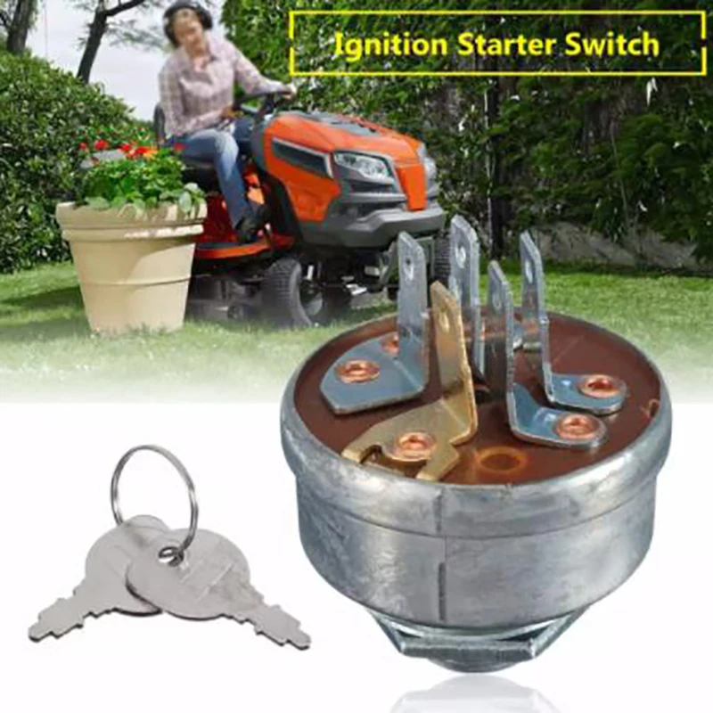 Hot sale 5 Pins Mower Ignition Starter Switch With Key For 4406R STD365402