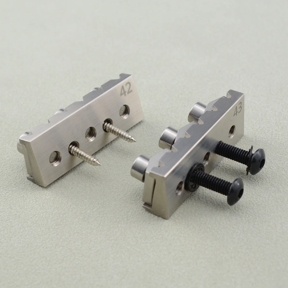 Titanium Alloy Electric Guitar Tremolo System Bridge Locking Nut String Lock  42MM/43MM -  JP(Origin)