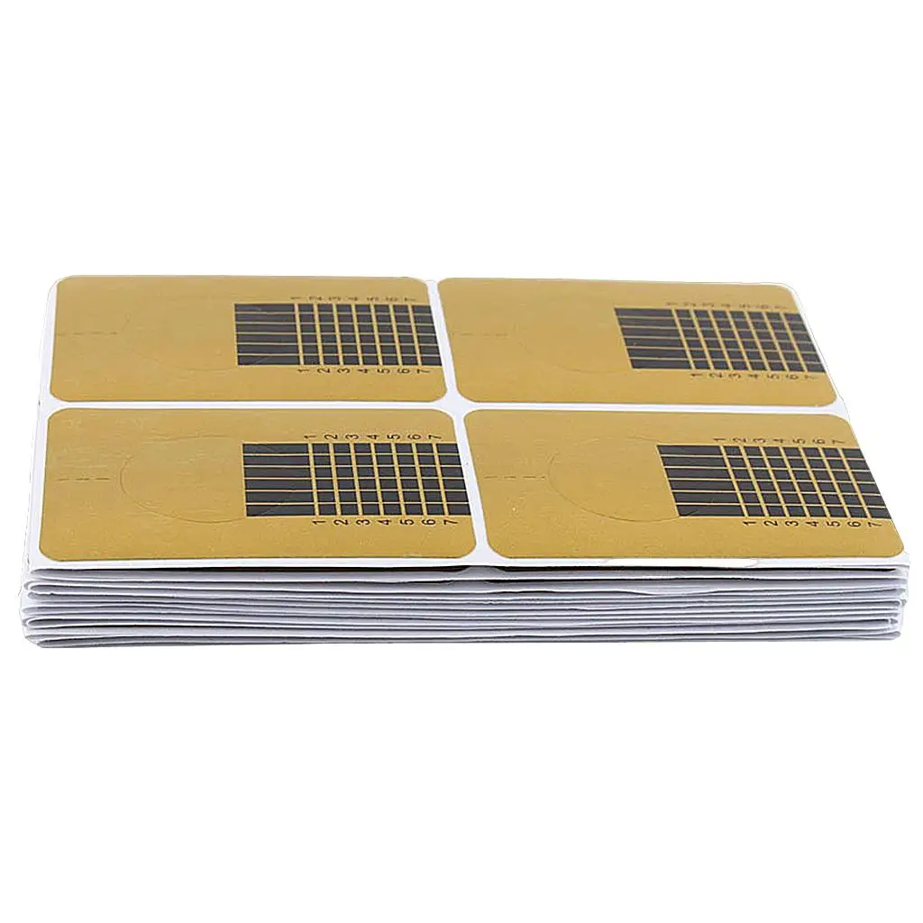 100 قطعة من أشكال الأظافر لملصقات الأظافر الأكريليك/النصائح #5