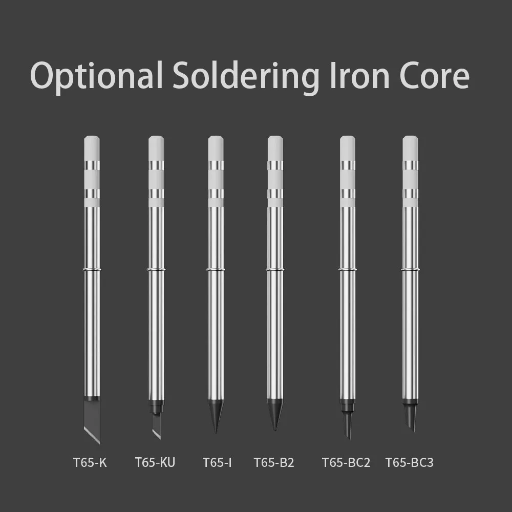T65-SP Electric Soldering Iron 96W DC Power Rapid Heating PD Adjustable 150-450℃ Constant Temperature Portable Soldering Kit