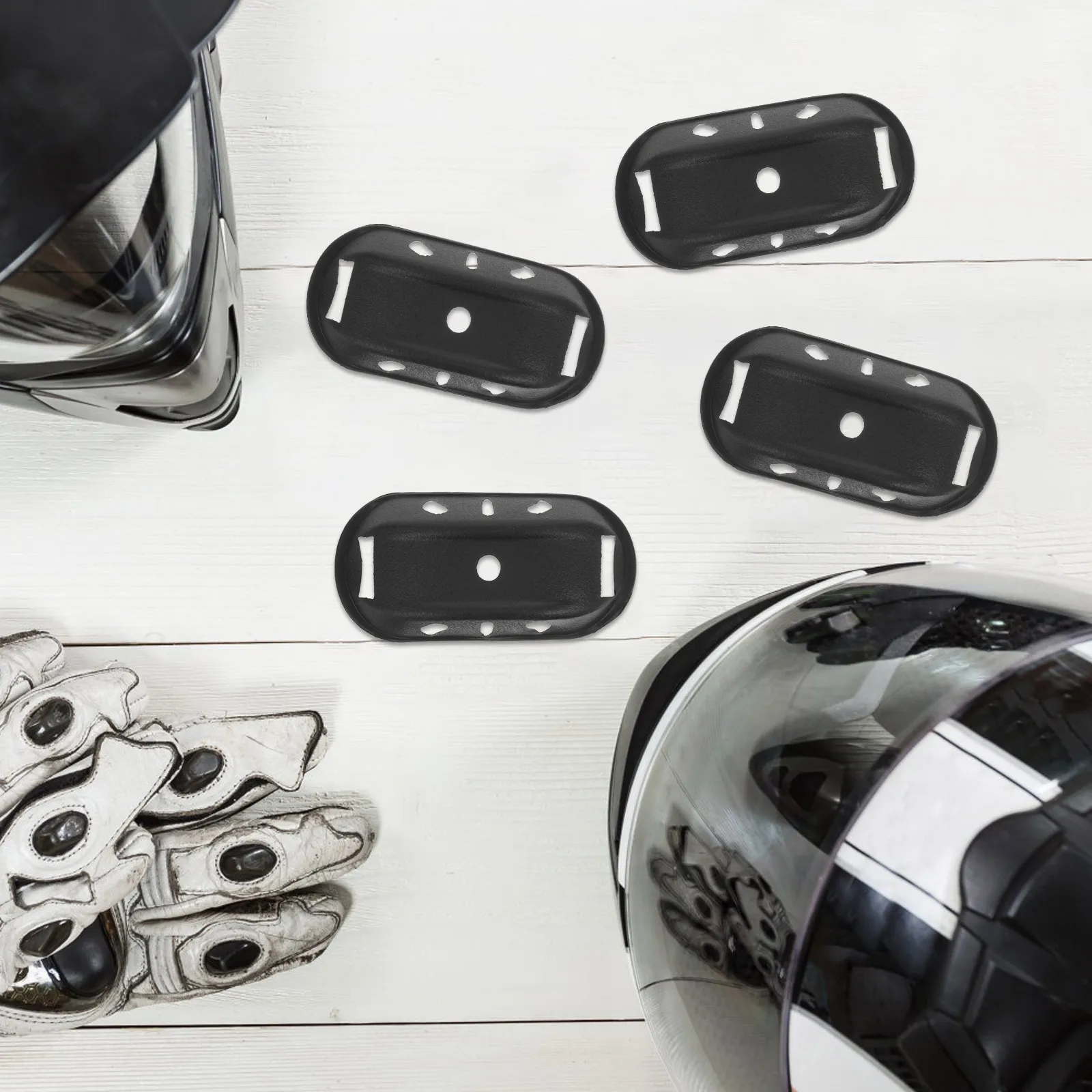 

8Pcs Adjustable Chin Pad Heavy-Duty Protective Liner for Sports Construction Industrial Safety Headgear